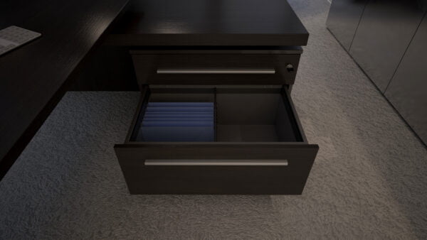 szuflada w biurku